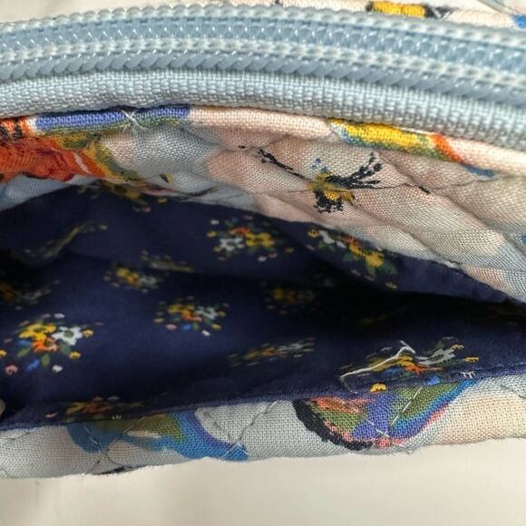 Vera Bradley Sea Air Floral RFID Little Hipster Crossbody Bag - Picture 9 of 10